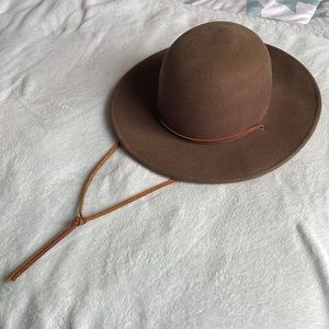 Brixton Hat with leather detail